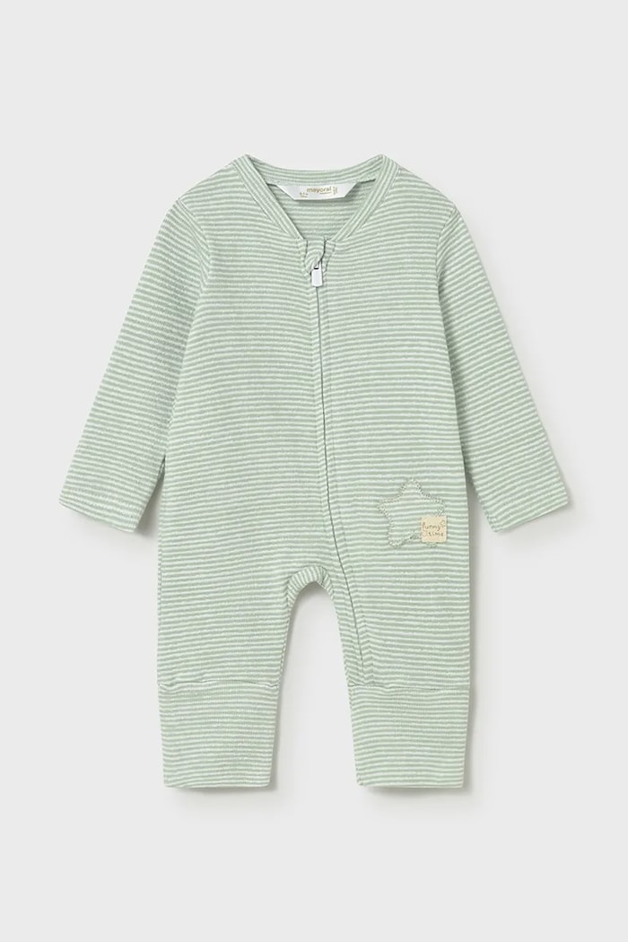 Pamučni kombinezon za bebe Mayoral Newborn zelena 1722.1H.Newborn.PPY2