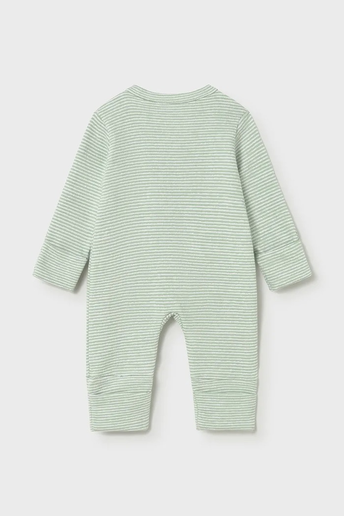 Pamučni kombinezon za bebe Mayoral Newborn 1722.1H.Newborn.PPY2 zelena SS26