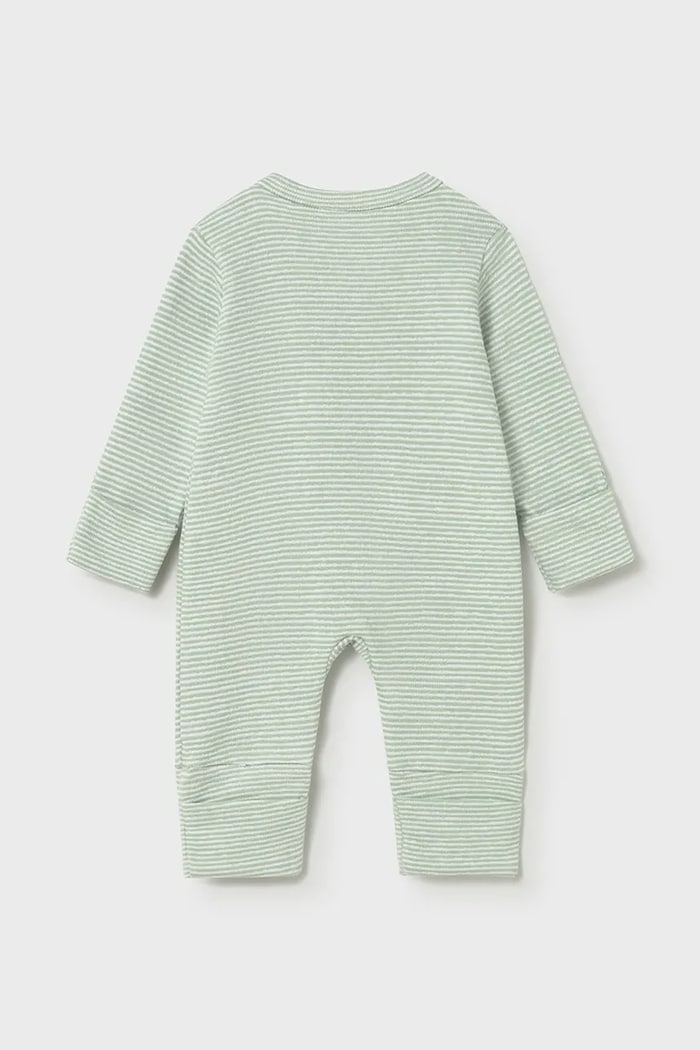 Pamučni kombinezon za bebe Mayoral Newborn 1722.1H.Newborn.PPY2 zelena SS26
