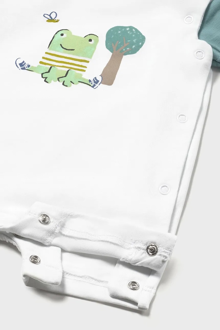 Βρεφικά φορμάκια Mayoral Newborn 3-pack πράσινο 1724.1Q.Newborn.PPY2