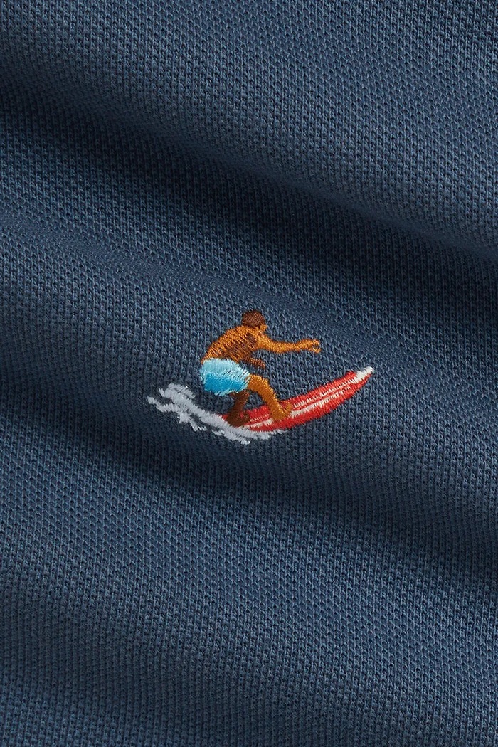 Băieți Polo Ralph Lauren salopetă scurtă pentru bebeluși de bumbac 320B14128001 albastru