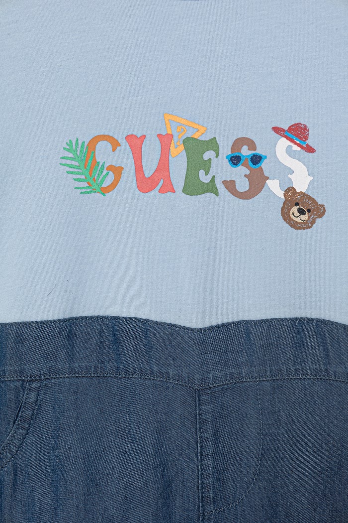 Chlapec Guess overal dojčenský P6GG06.K6YW0.PPY2.M modrá
