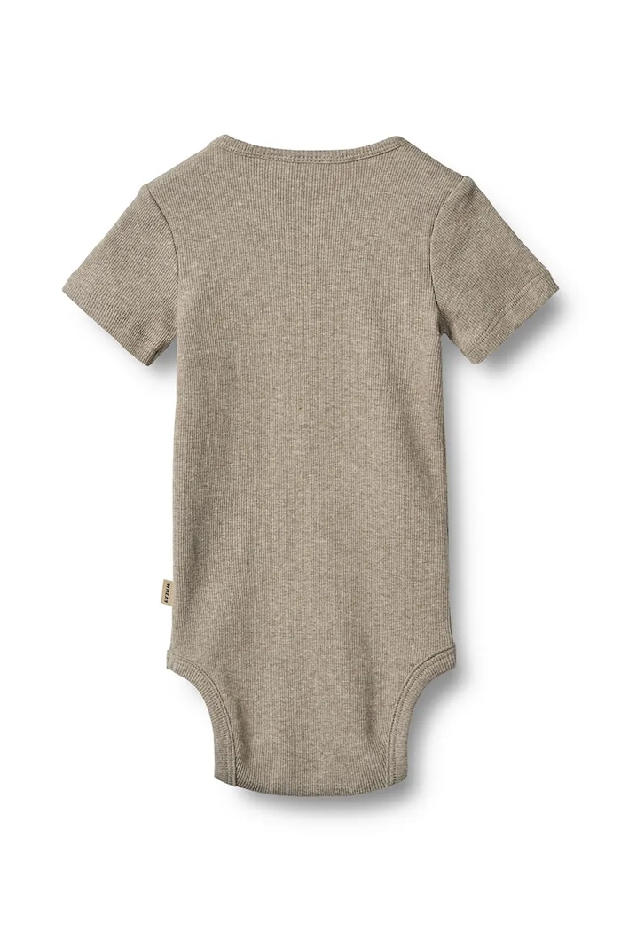 Боди для младенцев Wheat 9129.006.GOTS серый SS26