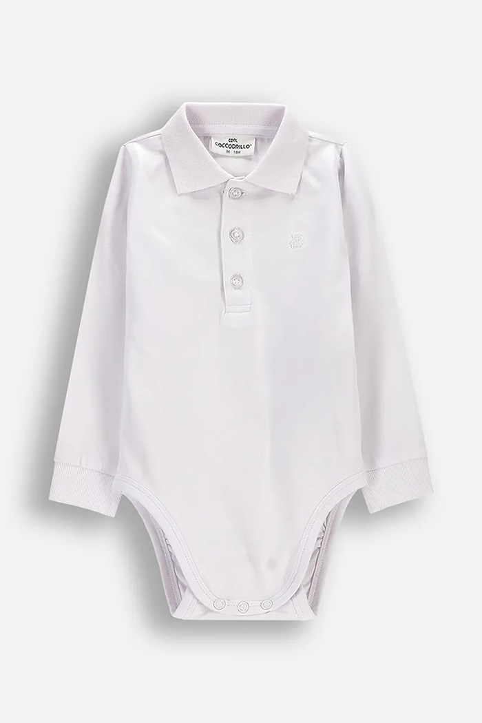 Coccodrillo body gyerek pamut fehér WC6112401EBB