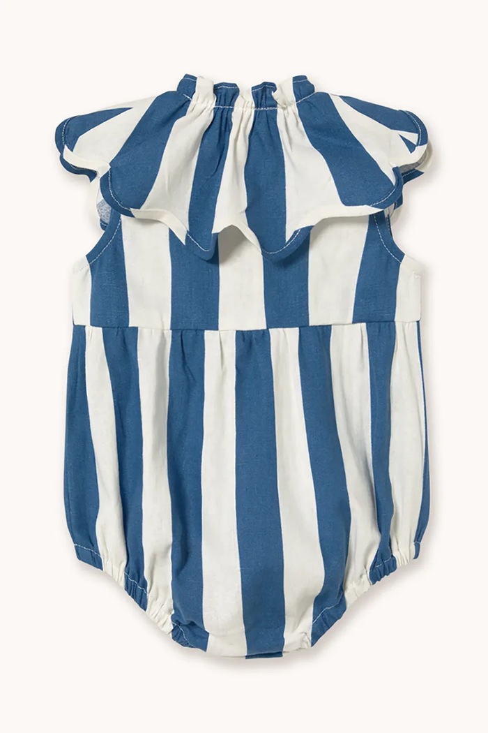 Kojenecké body Tinycottons LIGHT NAVY STRIPES BODY SS26.227 modrá SS26