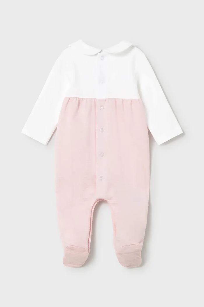 Дівчинка Повзунки для немовлят Mayoral Newborn 2-pack 1703.2D.Newborn.PPY2 рожевий