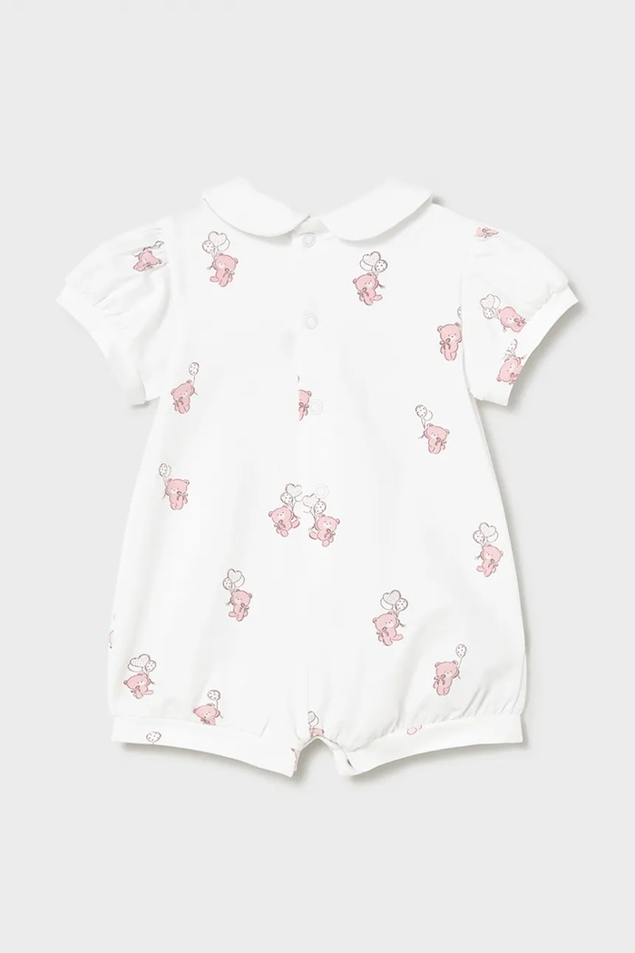 Момиче Бебешки къс гащеризон Mayoral Newborn (2 броя) 1704.2B.Newborn.PPY2 розов