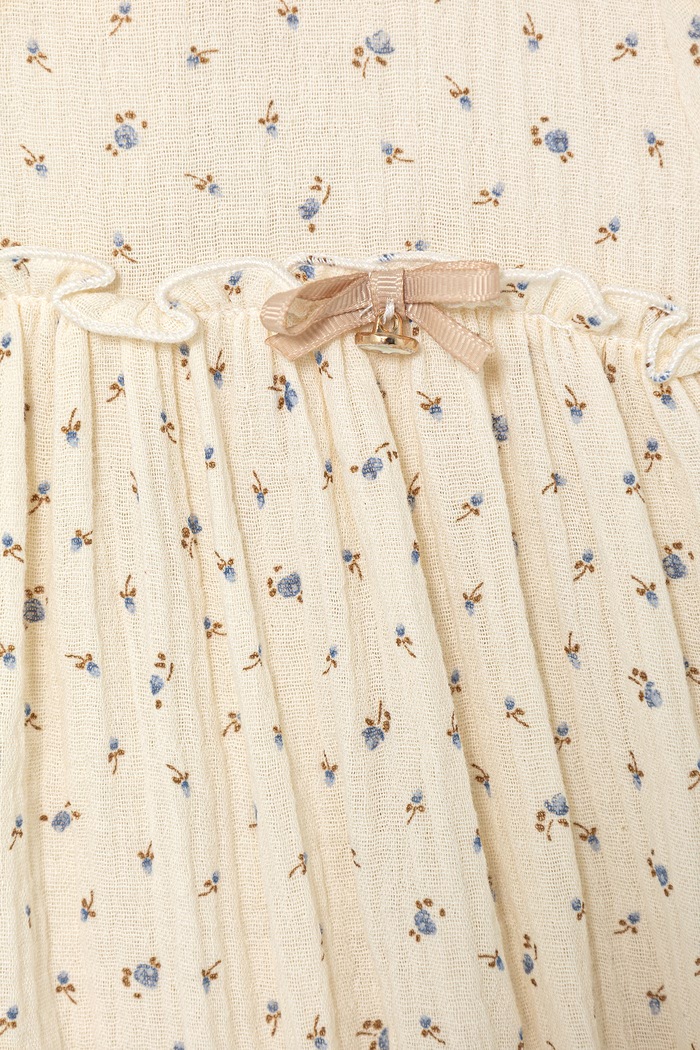 BIMBA Jamiks rampers in cotone neonato/a EDVINA EDVINA.org.Ram.JLI006.G beige