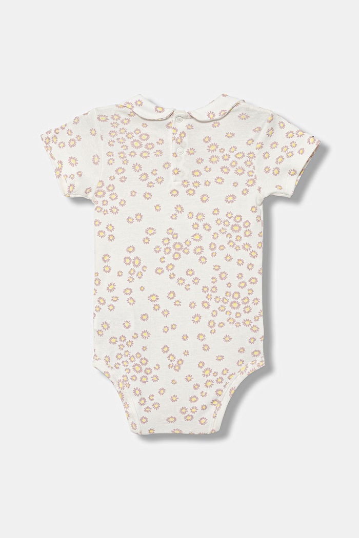 United Colors of Benetton body dojčenské bavlnené 30NDAB00Y.W.Stagionale biela SS26