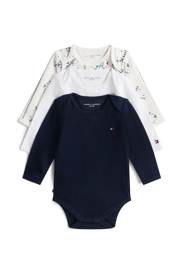 Φορμάκι μωρού Tommy Hilfiger 3-pack Βρεφικό προϊόν γκρί KN0KN02198.PPY2