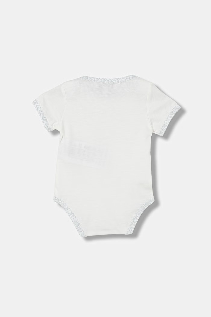 Emporio Armani body detské bavlnené 2-pak EY000010.AF22049 modrá SS26