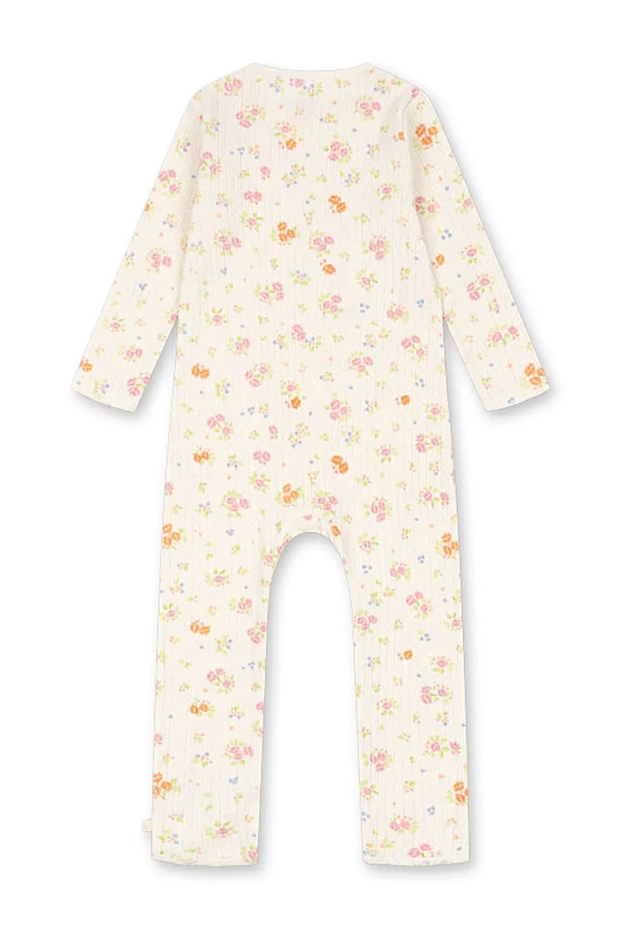Chlapec Detský bavlnený overal Konges Sløjd MINNIE ONESIE GOTS KS105005.PPY2 béžová