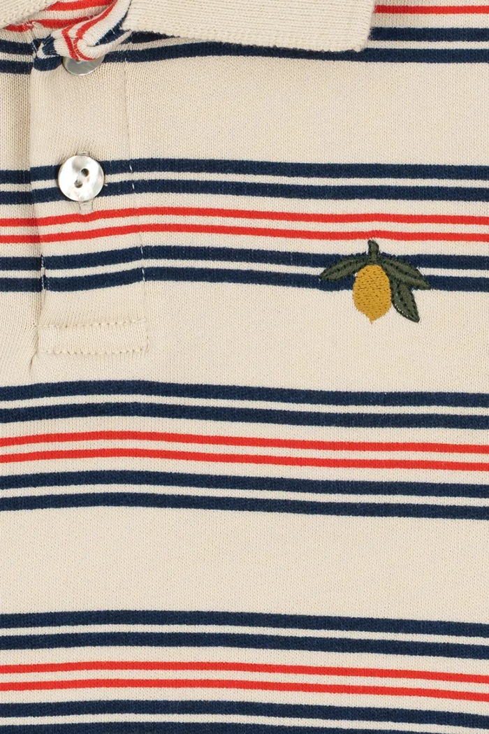 Chlapec Bavlnené body pre bábätká Konges Sløjd SPOTTY ROMPER GOTS KS105089.PPY2 viacfarebná