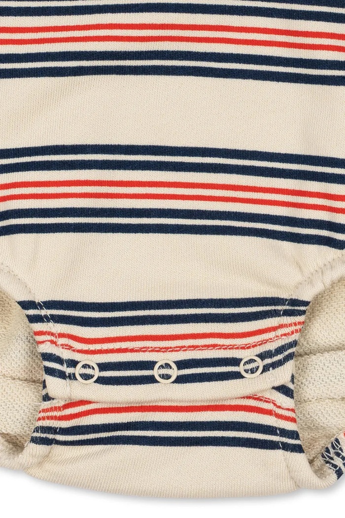 Bavlnené body pre bábätká Konges Sløjd SPOTTY ROMPER GOTS KS105089.PPY2 viacfarebná