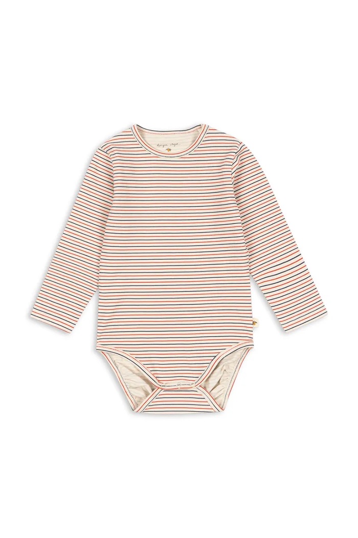 Body pre bábätká Konges Sløjd BASIC LS BODY GOTS Pre bábätká viacfarebná KS104673.PPY2