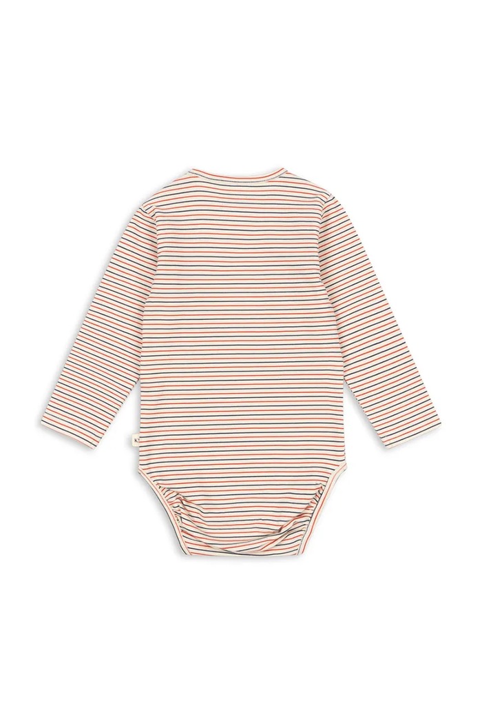 Body pre bábätká Konges Sløjd BASIC LS BODY GOTS KS104673.PPY2 viacfarebná SS26
