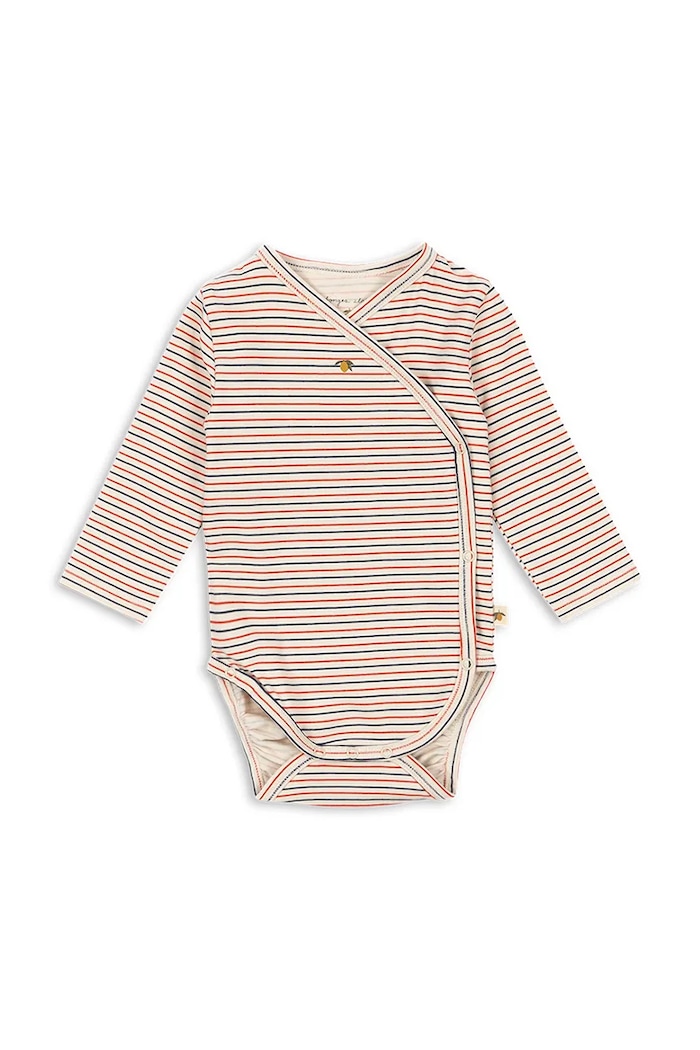 Body pre bábätká Konges Sløjd BASIC LS NEWBORN BODY GOTS KS104674.PPY2 viacfarebná SS26