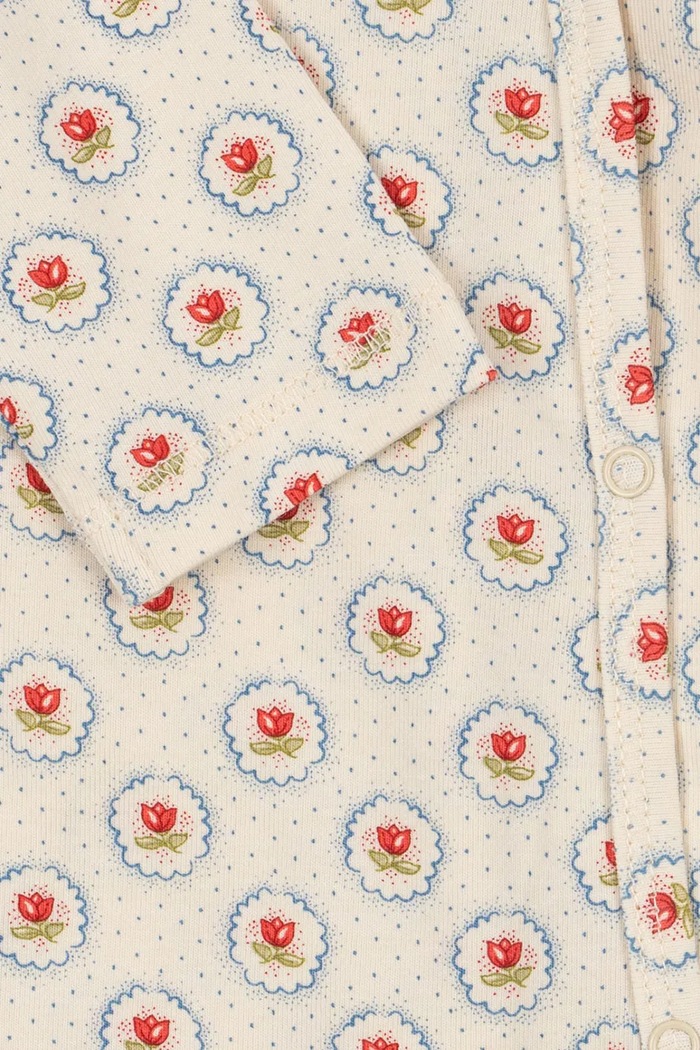 Overal pre bábätká Konges Sløjd BASIC NEWBORN ONESIE GOTS KS104675.PPY2 béžová
