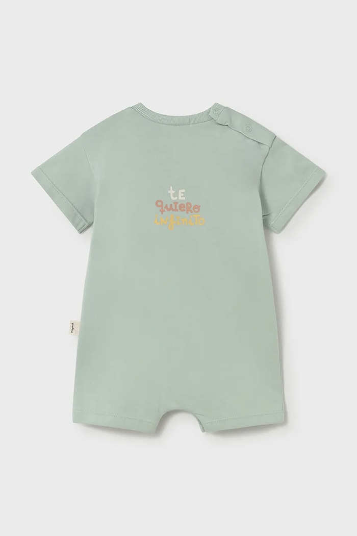 Βρεφικά βαμβακερά φορμάκια Mayoral Newborn 1646.2A.Newborn.PPY2 πράσινο SS26