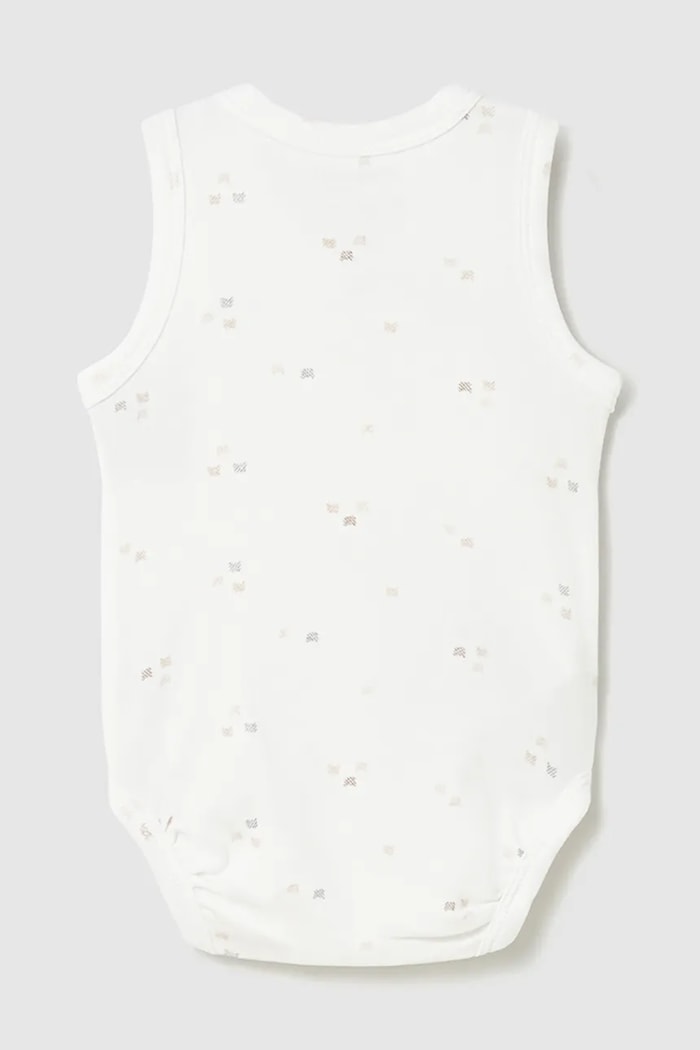Mayoral Newborn body bawełniane niemowlęce 1712.1B.Newborn.PPY2 beżowy SS26