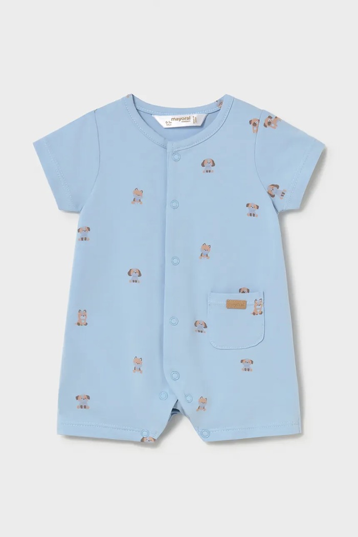 Βρεφικά βαμβακερά φορμάκια Mayoral Newborn μπλε 1717.1D.Newborn.PPY2