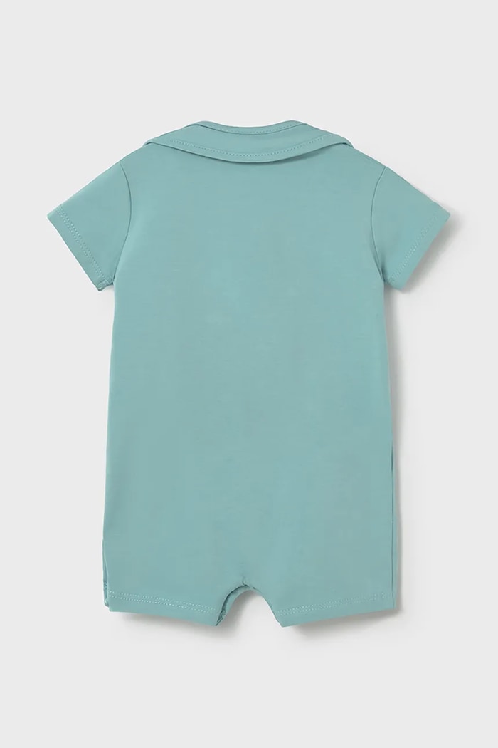 Mayoral Newborn rampers niemowlęcy 1721.1H.Newborn.PPY2 turkusowy SS26