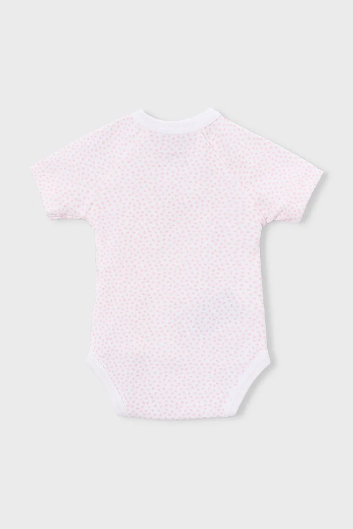 Chłopiec Mayoral Newborn body niemowlęce 2-pack 1725.1A.Newborn.PPY2 różowy