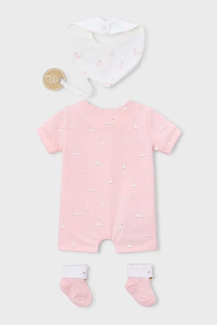 Mayoral Newborn rampe pentru copii 1727.1A.Newborn.PPY2 roz SS26