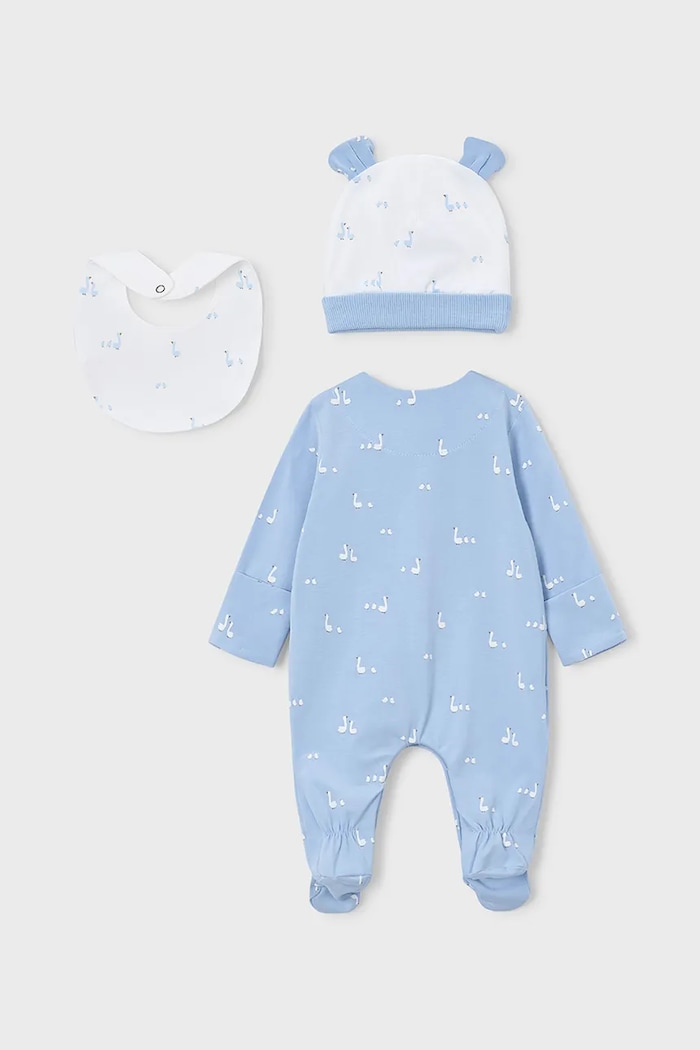 Dupačky pre bábätká Mayoral Newborn 1728.1A.Newborn.PPY2 modrá SS26