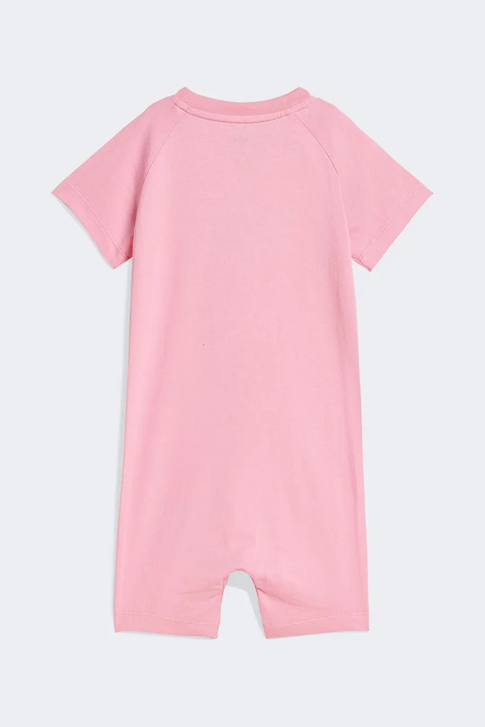 Chłopiec adidas Originals rampers niemowlęcy bawełniany KD1048 różowy