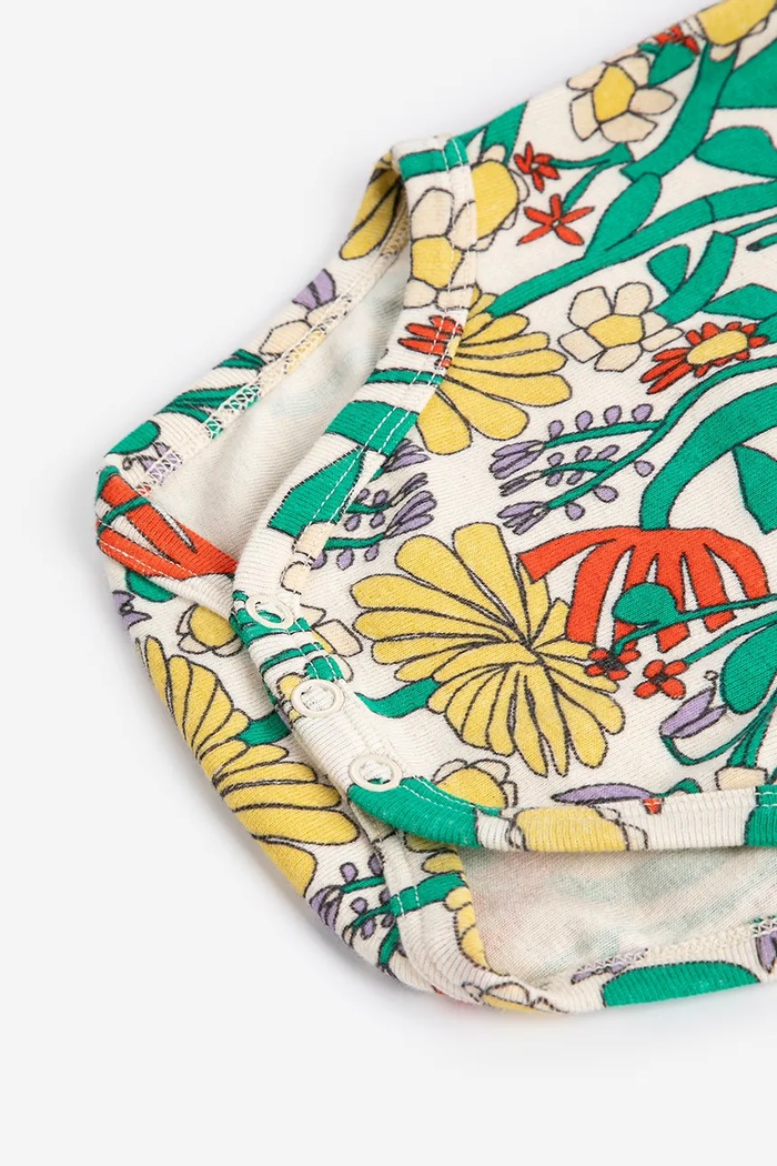 Body pre bábätká Bobo Choses Color Herbalist 126AB002 zelená SS26