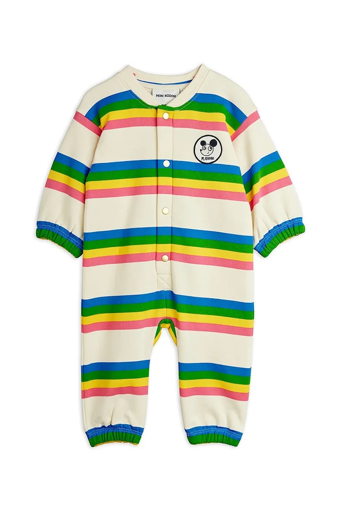Mini Rodini salopetă din bumbac pentru bebeluși Ritzratz multicolor 26240102