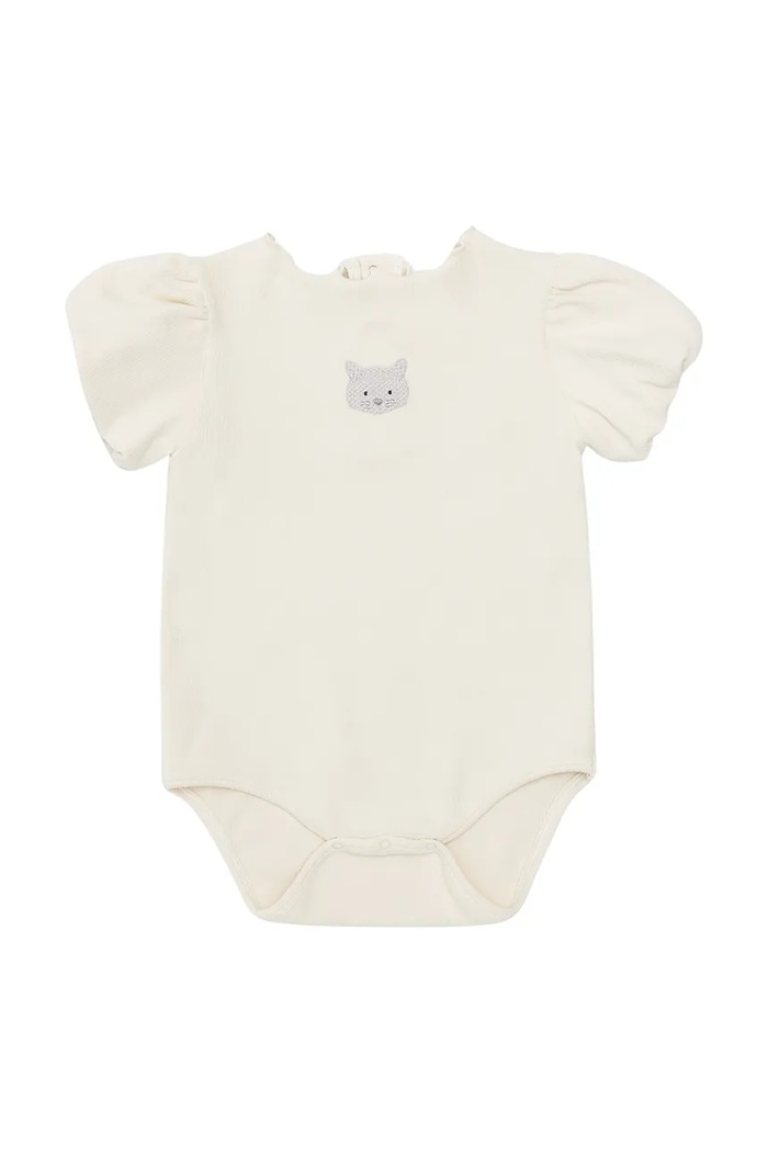 Donsje body bebe Nowie Bodysuit Cat 3032703 bej SS26