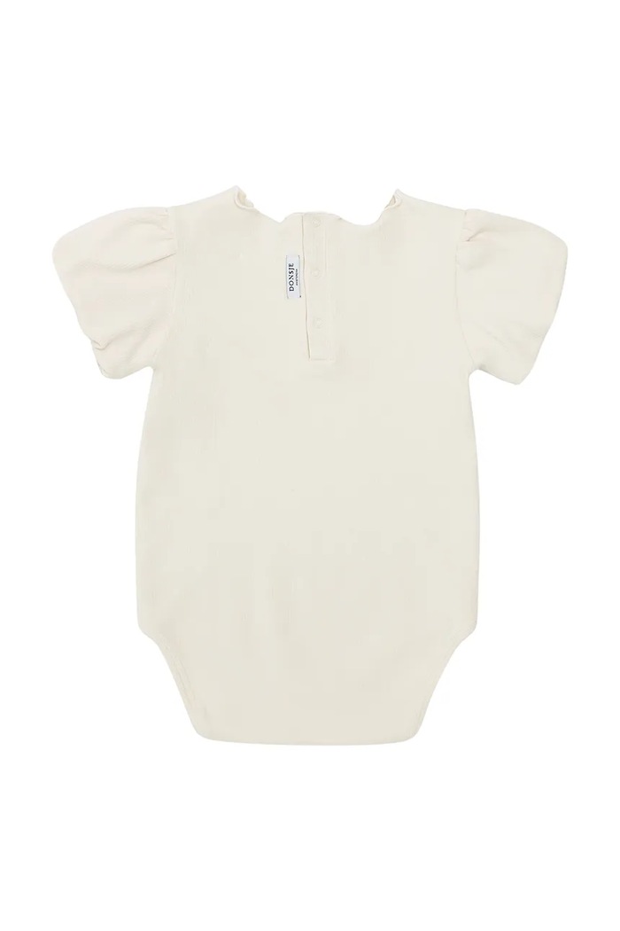 Băieți Donsje body bebe Nowie Bodysuit Cat 3032703 bej