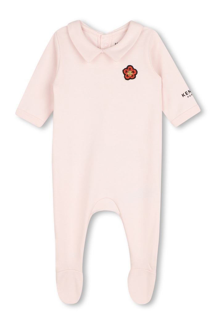 Kenzo Kids śpioszki bawełniane niemowlęce 2-pack beżowy K61614
