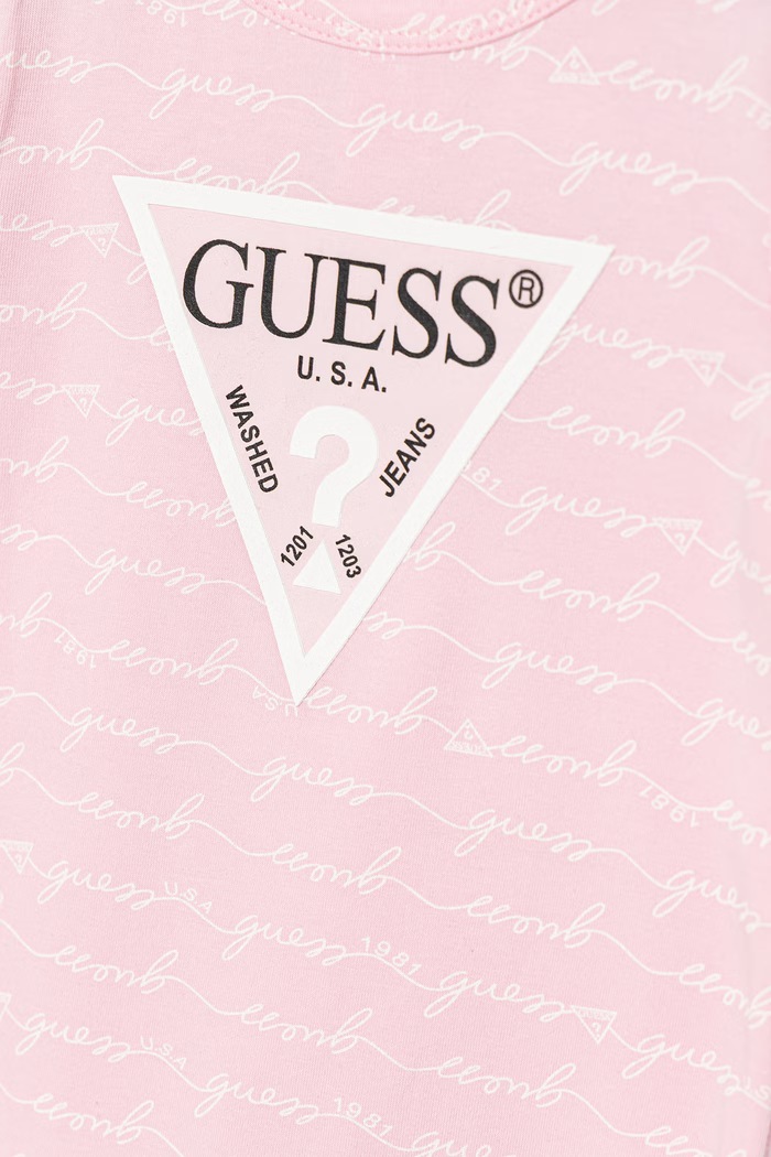 Chlapec Detské dupačky Guess H6GW00.K6YW1.PPY2.M ružová