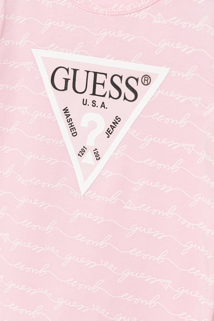 Chlapec Detské dupačky Guess H6GW00.K6YW1.PPY2.M ružová