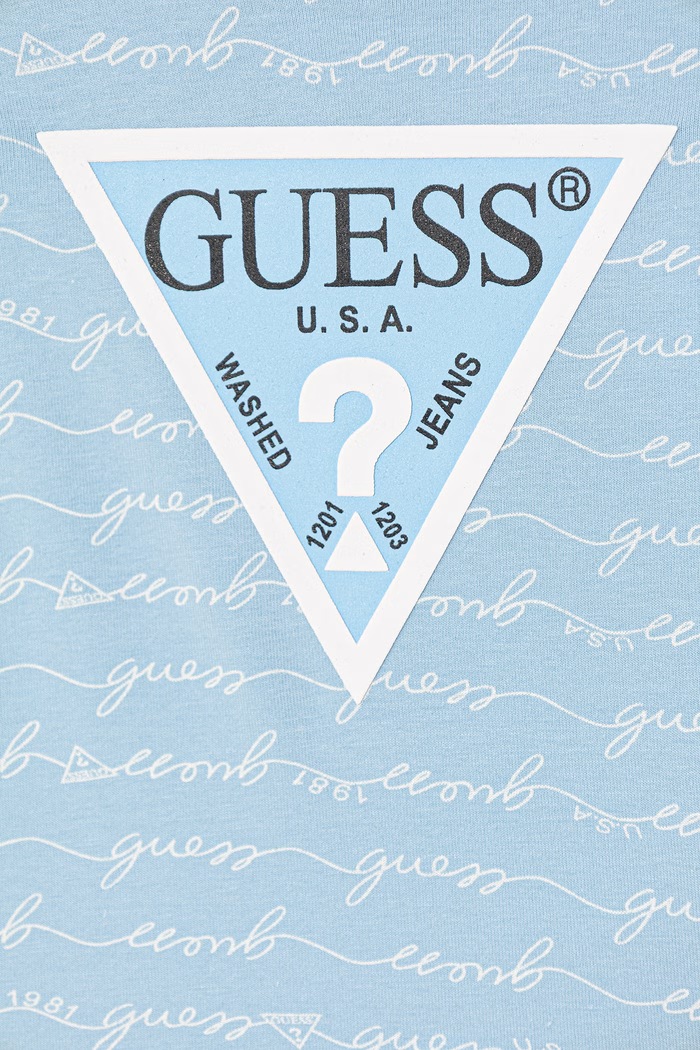 Chłopiec Guess rampers niemowlęcy H6GW00.K6YW1.PPY2.M niebieski