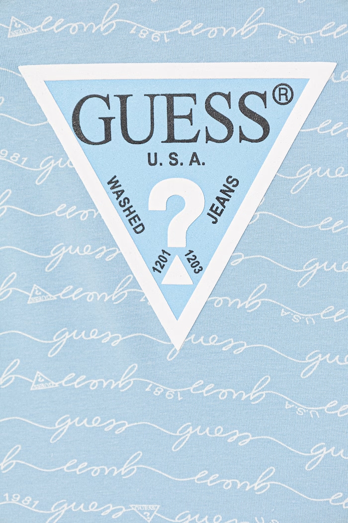 Chłopiec Guess rampers niemowlęcy H6GW00.K6YW1.PPY2.M niebieski