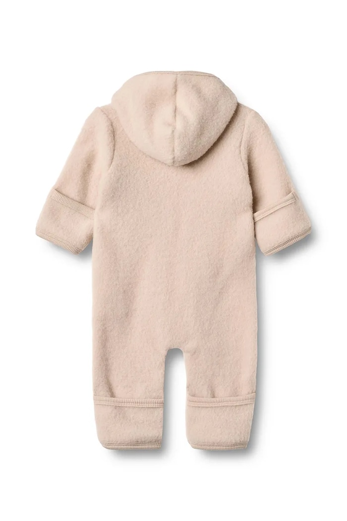 Бебешки ританки от мериносова вълна Wheat 9373k.786 розов SS26