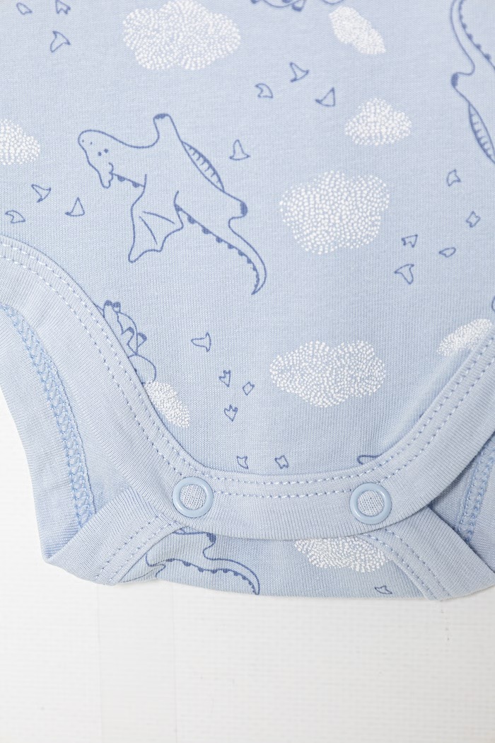 Dojčenské bavlnené body s elastanom United Colors of Benetton 2-pak 3WGGAB010.W.Stagionale