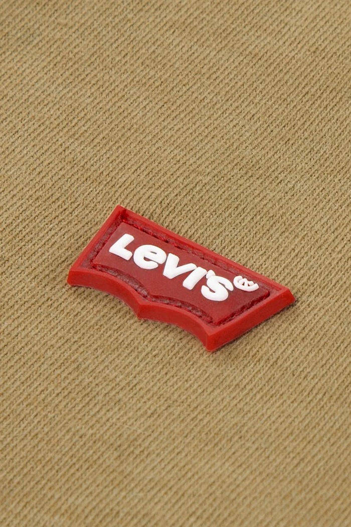 Detské tričko s dlhým rukávom Levi's TIMELESS RUGBY POLO béžová 9EP601
