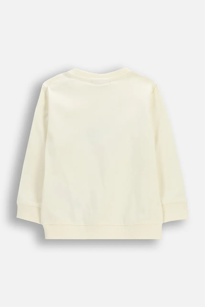 Coccodrillo t-shirt niemowlęcy WC6143101HBN beżowy SS26
