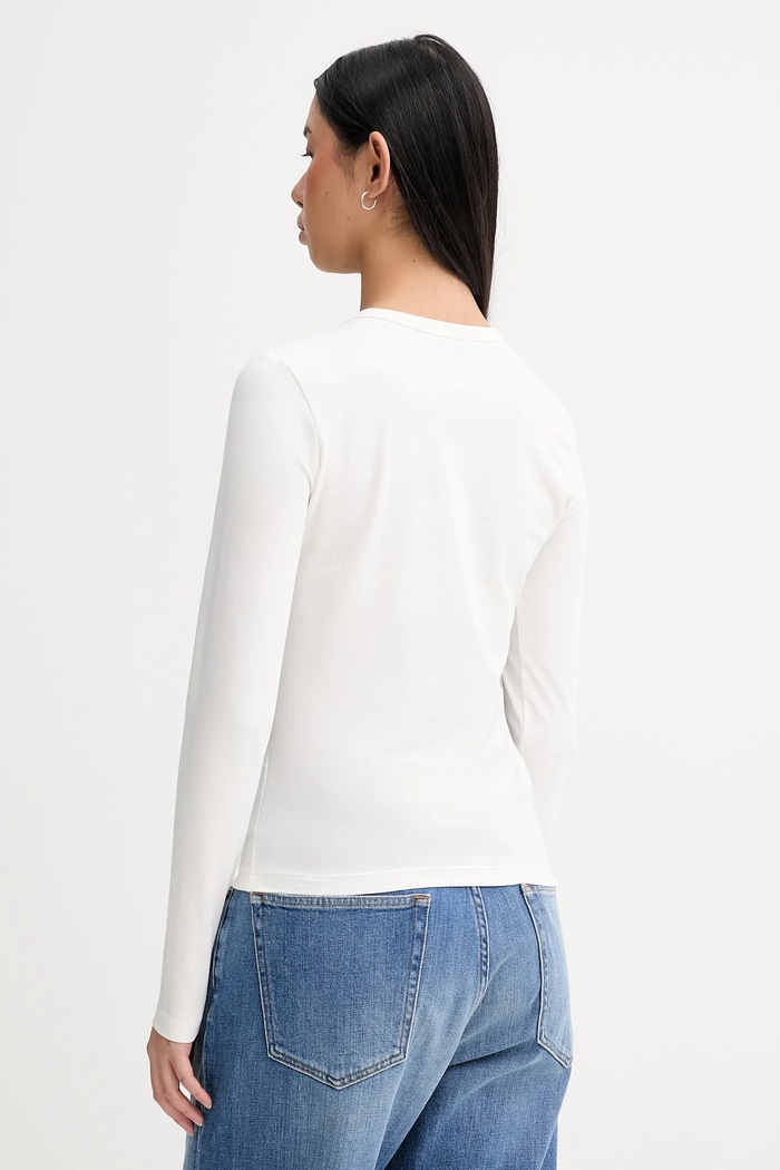 Oblečenie Tričko s dlhým rukávom Tommy Jeans DW0DW19994 béžová