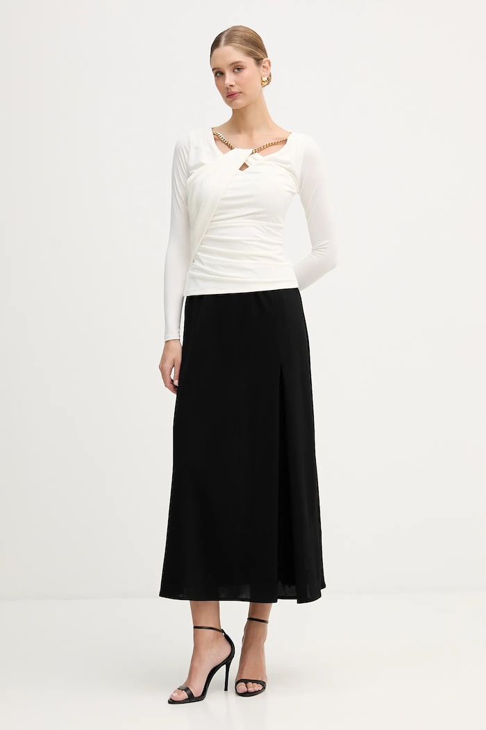 Μπλουζάκι Marciano by Guess CARLI 6RGP06.6257A μπεζ SS26