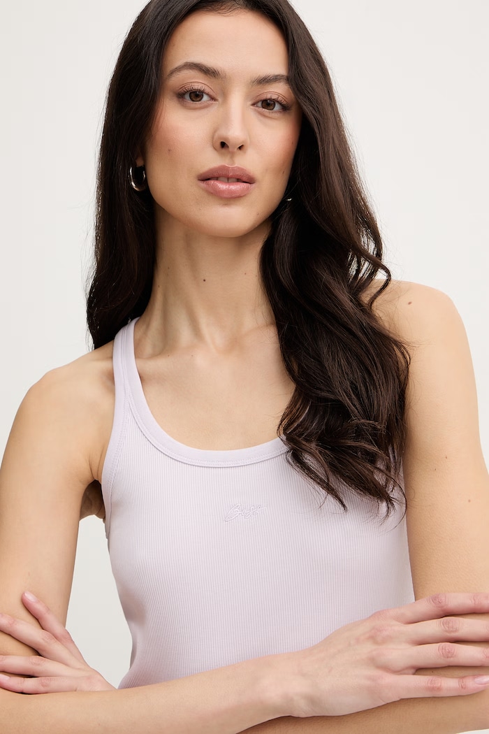 Top BOSS Orange C Epetite fialová 50554664