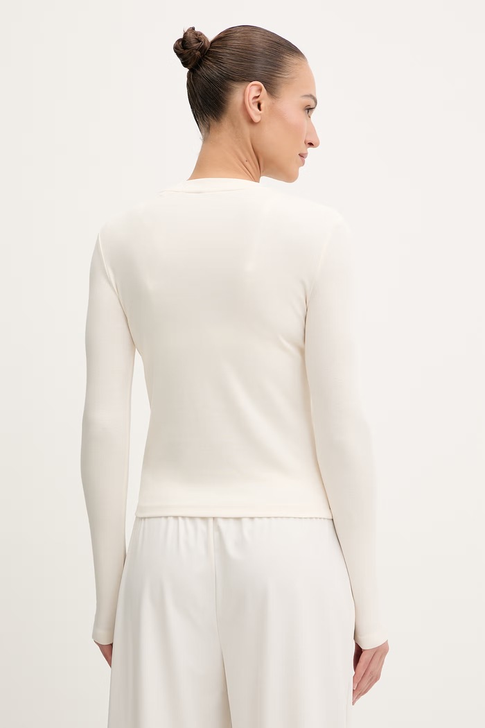 Odzież Guess longsleeve SONIA V6RI00.KD741 beżowy