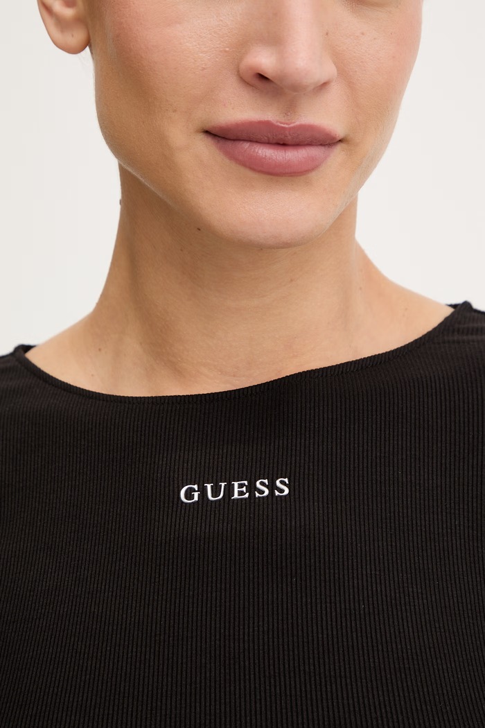 Guess longsleeve NAT V6RP08.KD932 negru