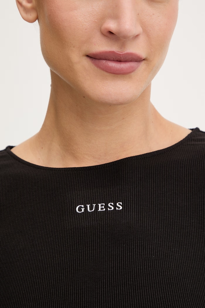 Guess longsleeve NAT V6RP08.KD932 negru