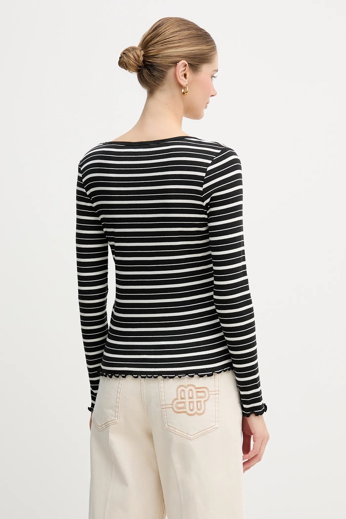 Ρούχα Μακρυμάνικο Tommy Hilfiger WW0WW47814 μαύρο